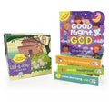 Little Sunbeams Religious LiftAFlap 4Book Set for Babies and Toddlers, Ages 15