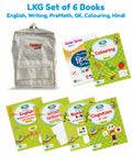 Kinder Series Lkg Books For Kids 244 Pages + Hindi Aksharamala (Alphabets, Writing, Maths, Gk Or Evs, Colouring + Hindi Aksharam