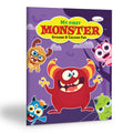 My First Monster Sticker and Colour Fun : Childrens Creative Coloring Book, Sticker Coloring book, Coloring Book for Children, K
