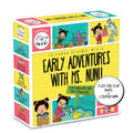 Early Adventures with Ms. Nunu LifttheFlap Board Book for Toddlers by SAM & MI | Build Early STEM & STEAM Skills | Interactive