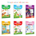 My First Copy to Colour  Dinosaur, Dragon, Space, Mermaid, Robots and Unicorn : Magical unicorn and mermaid colouring, Prehist