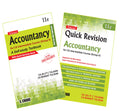 Accountancy with Quick Revision (For CAIPC, Group II), 11th Edition (Combo Pack)