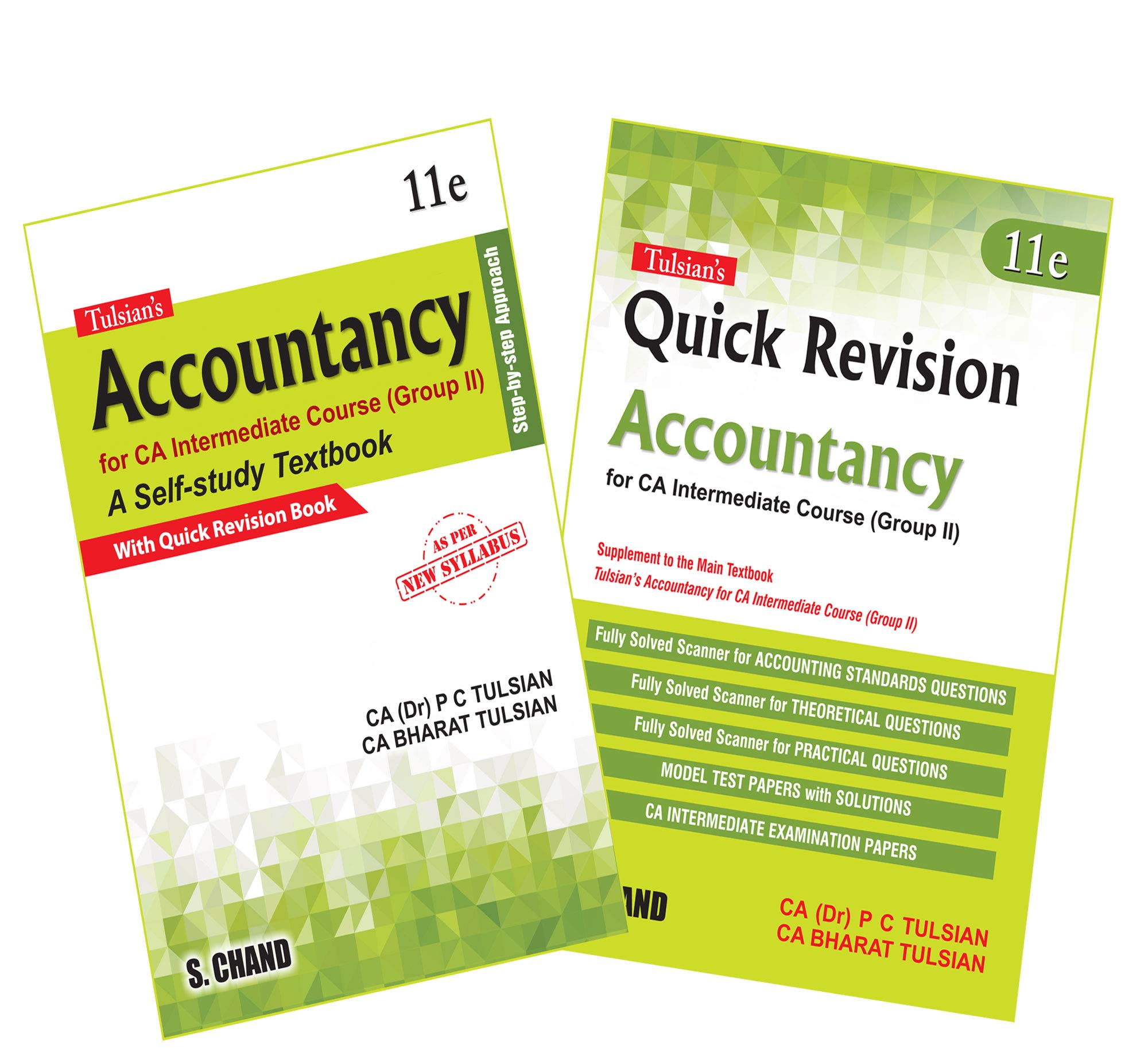 Accountancy with Quick Revision (For CAIPC, Group II), 11th Edition (Combo Pack)