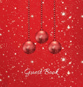 Christmas Party Guest Book (HARDCOVER), Party Guest Book, Birthday Guest Comments Book, House Guest Book, Seasonal Party Guest B