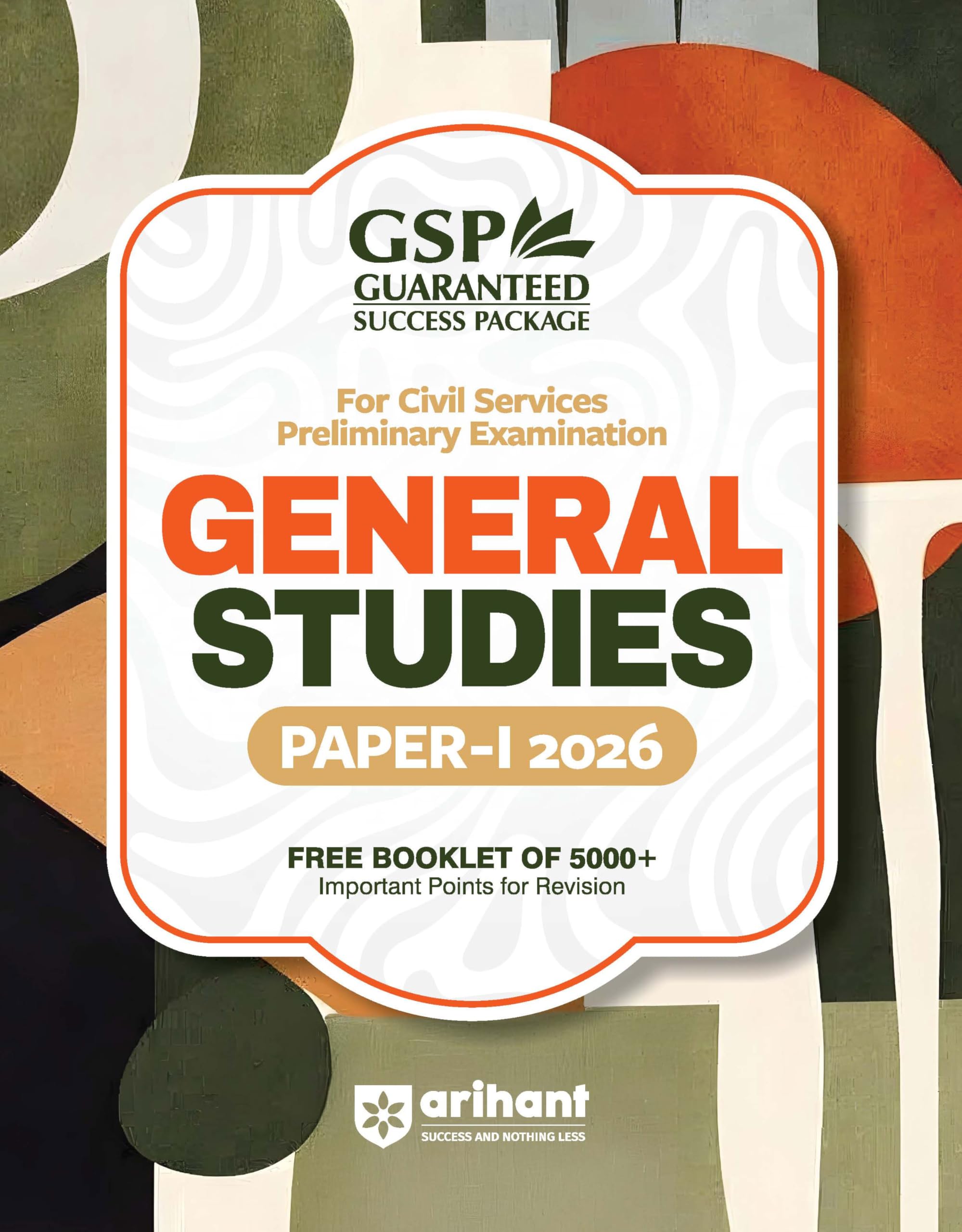 Arihant General Studies Paper1 2026 | Preliminary Examination2026 | Solved Papers | Current Affairs |Previous years question p