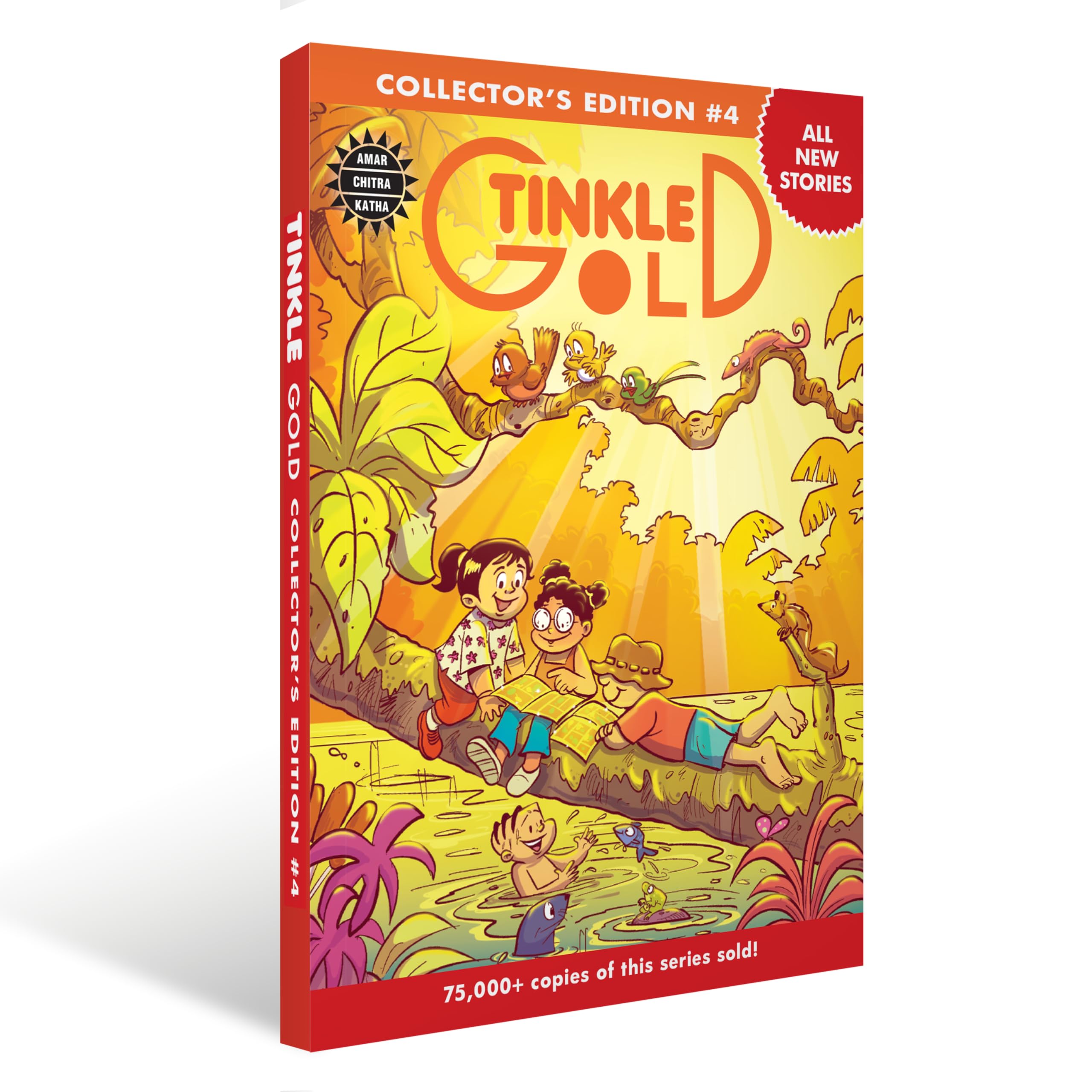 Tinkle Gold 4 | Classic Indian Comics For Kids | Story Books For Ages 510 | Fun And Educational | Bestselling Gift For Children