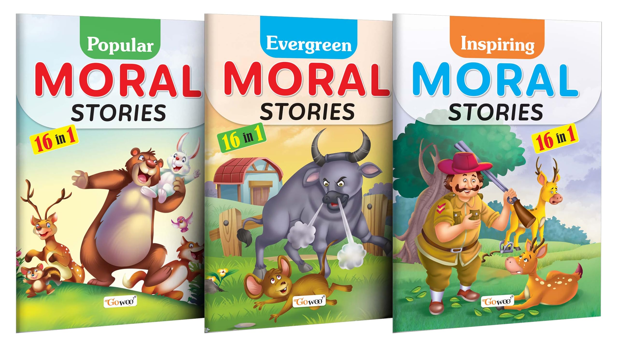 Popular, Evergreen and Inspiring Moral Stories : Children Educational Stories, Educational Books for Young Children, Story Books
