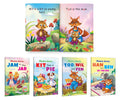 Phonics Stories Level2: Jam in the Jar, Kit has a Pie, Tod, Wil and Fen and more : word blending activity, engaging storytelli