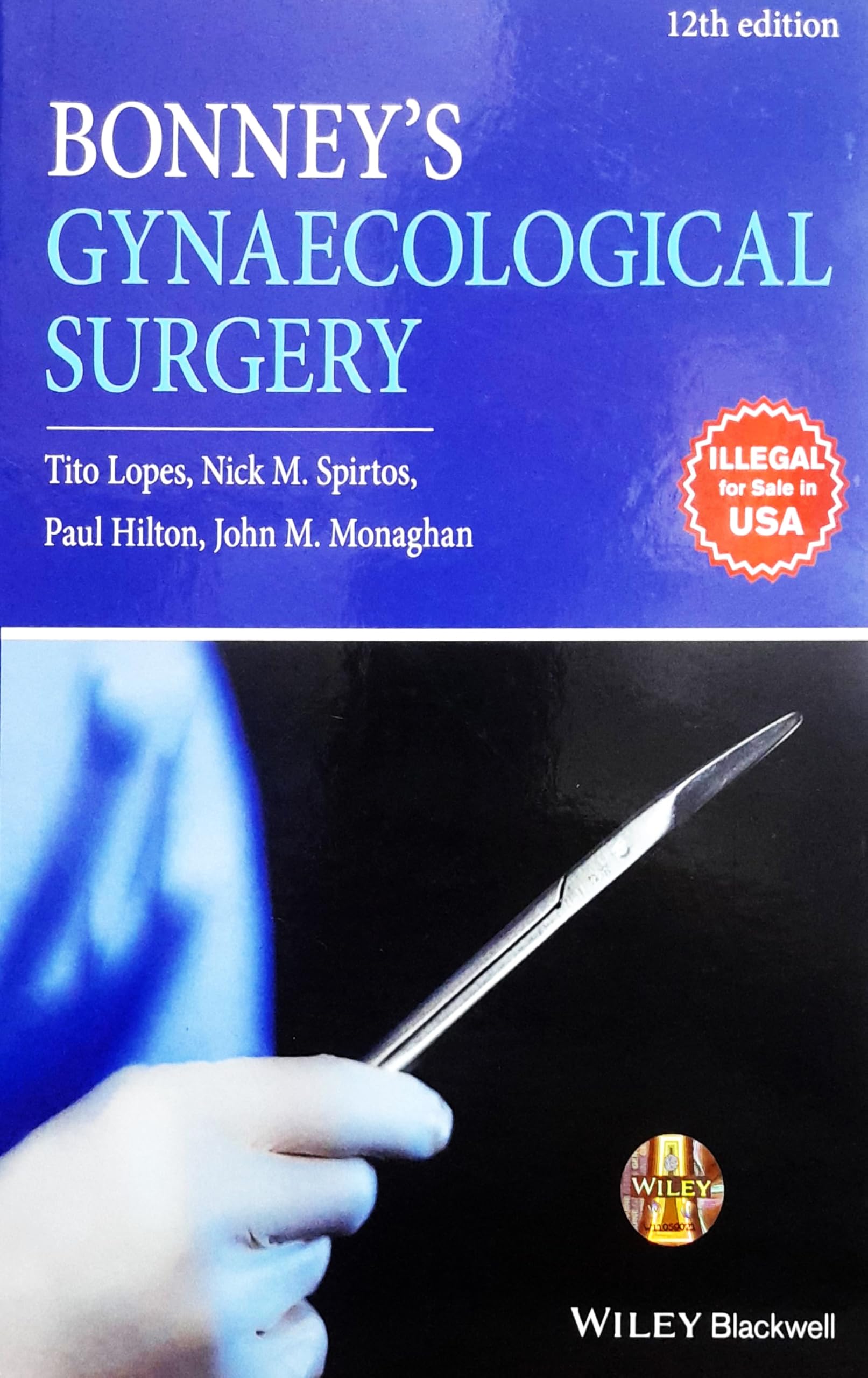 BonneyS Gynaecological Surgery  12Ed.