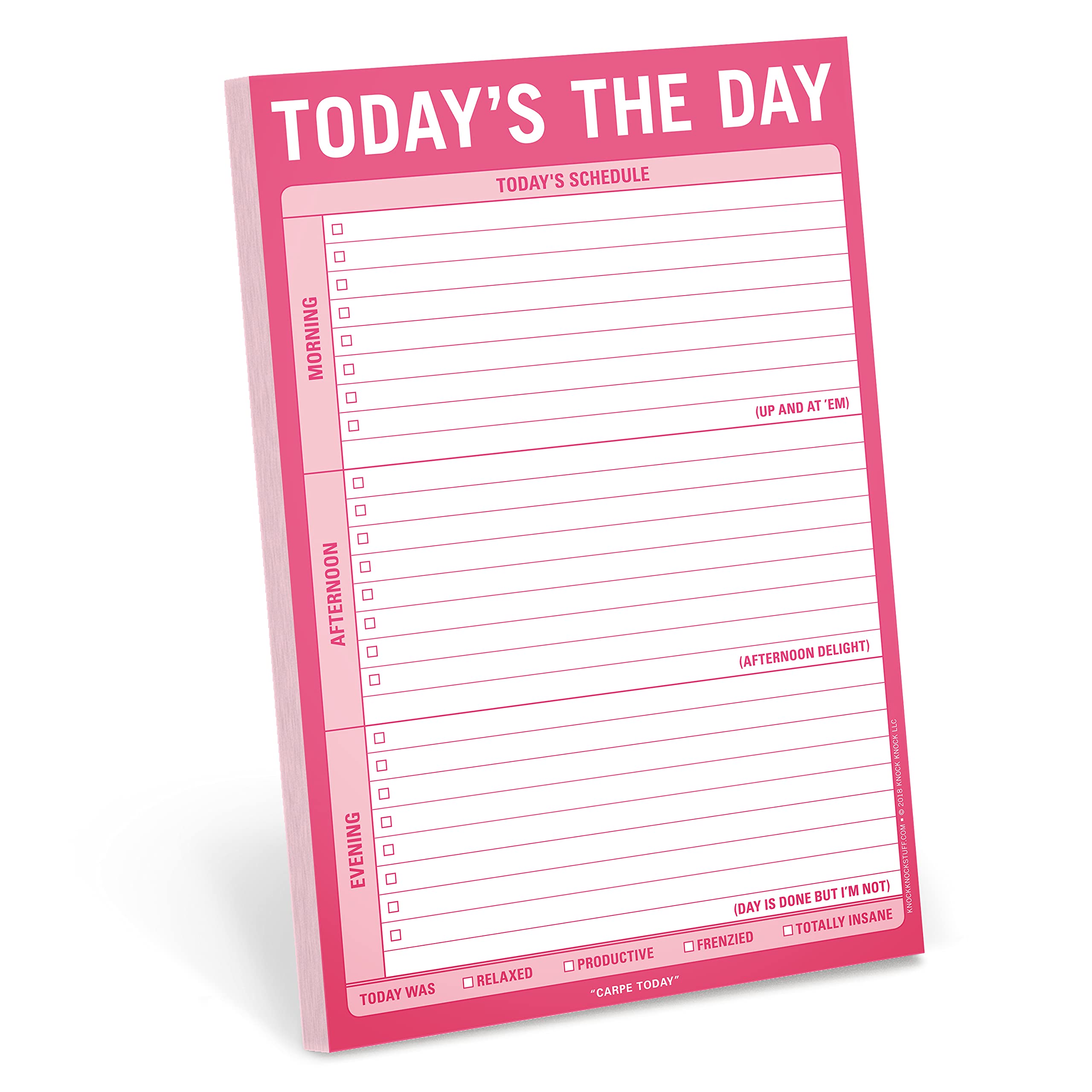 Knock Knock TodayS The Day Pad