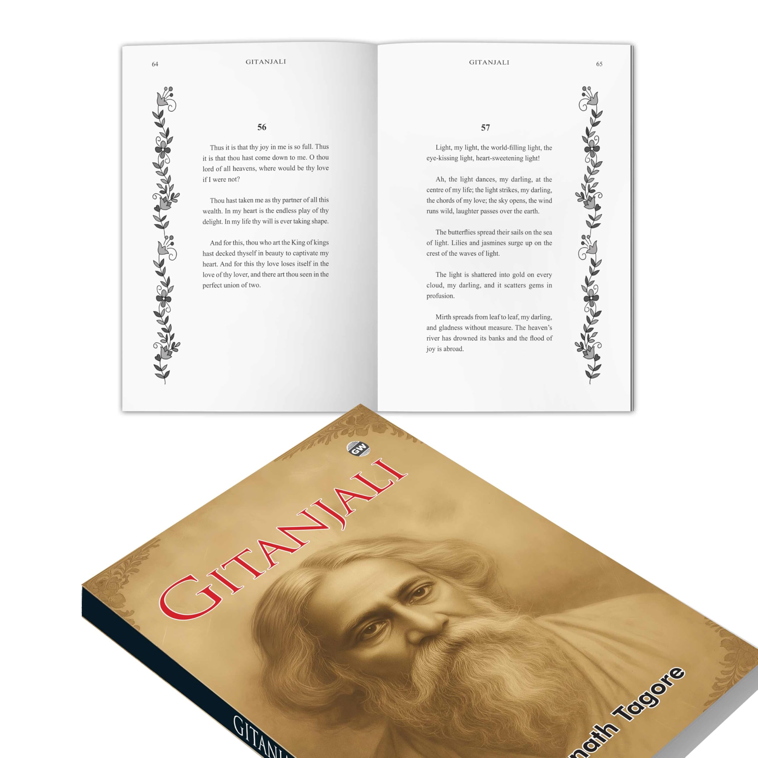 Gitanjali (Paperback) : Soulstirring Indian verses, Nobel awardwinning Tagore poems, classic masterpiece of spirituality, uni