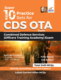 Super 10 Practice Sets For Cds Ota Exam (Combined Defence Services Officers Training Academy) 2Nd Edition