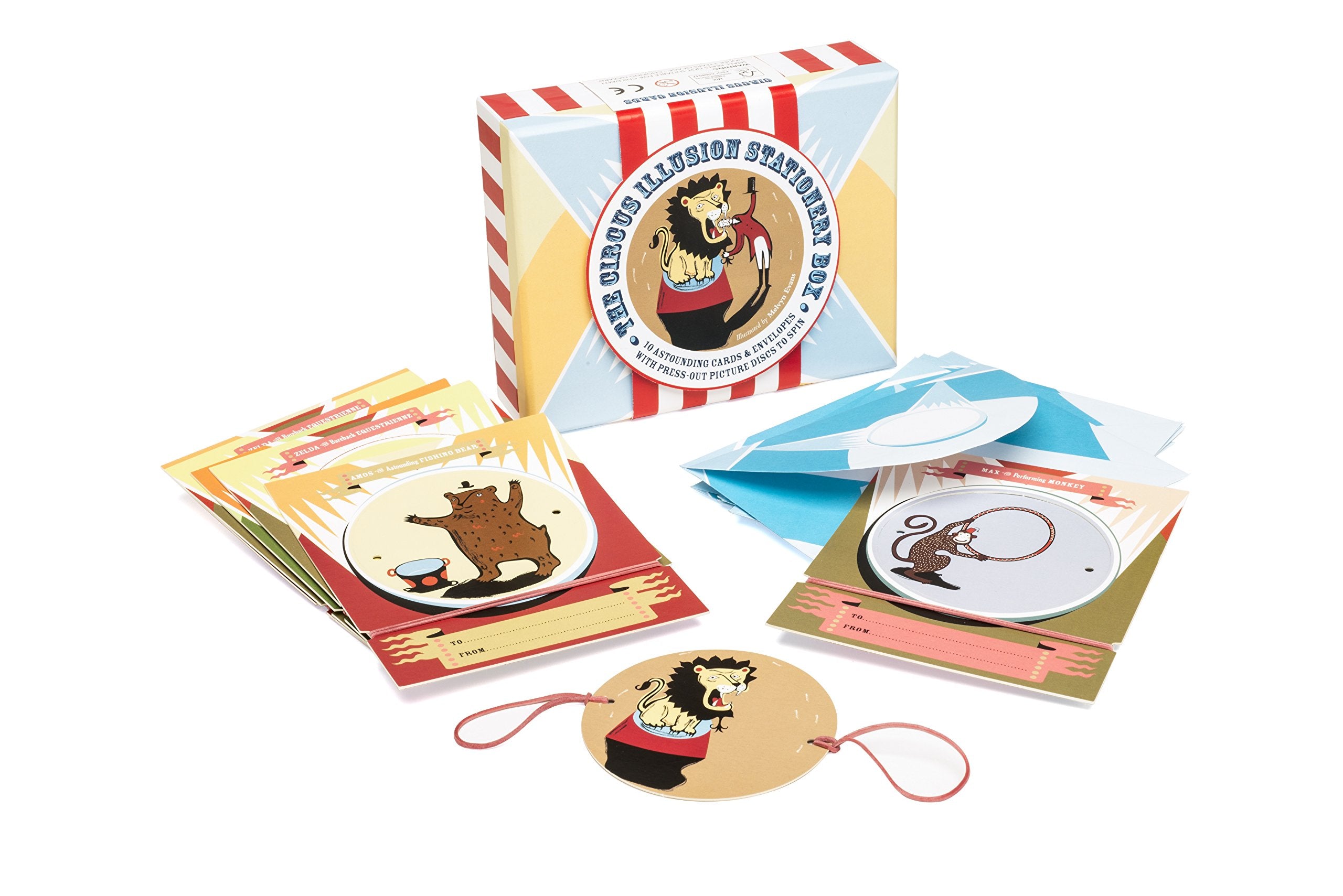 The Circus Illusion Stationery Box: Ten Spinning Cards to Create Unique Cicrus Illusions