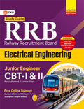 GKP RRB JE 202526 Electrical Engineering Guide | CBTI (NonTechnical) & CBTII (Technical) | Practice Papers + 2019 & 2024 Sol