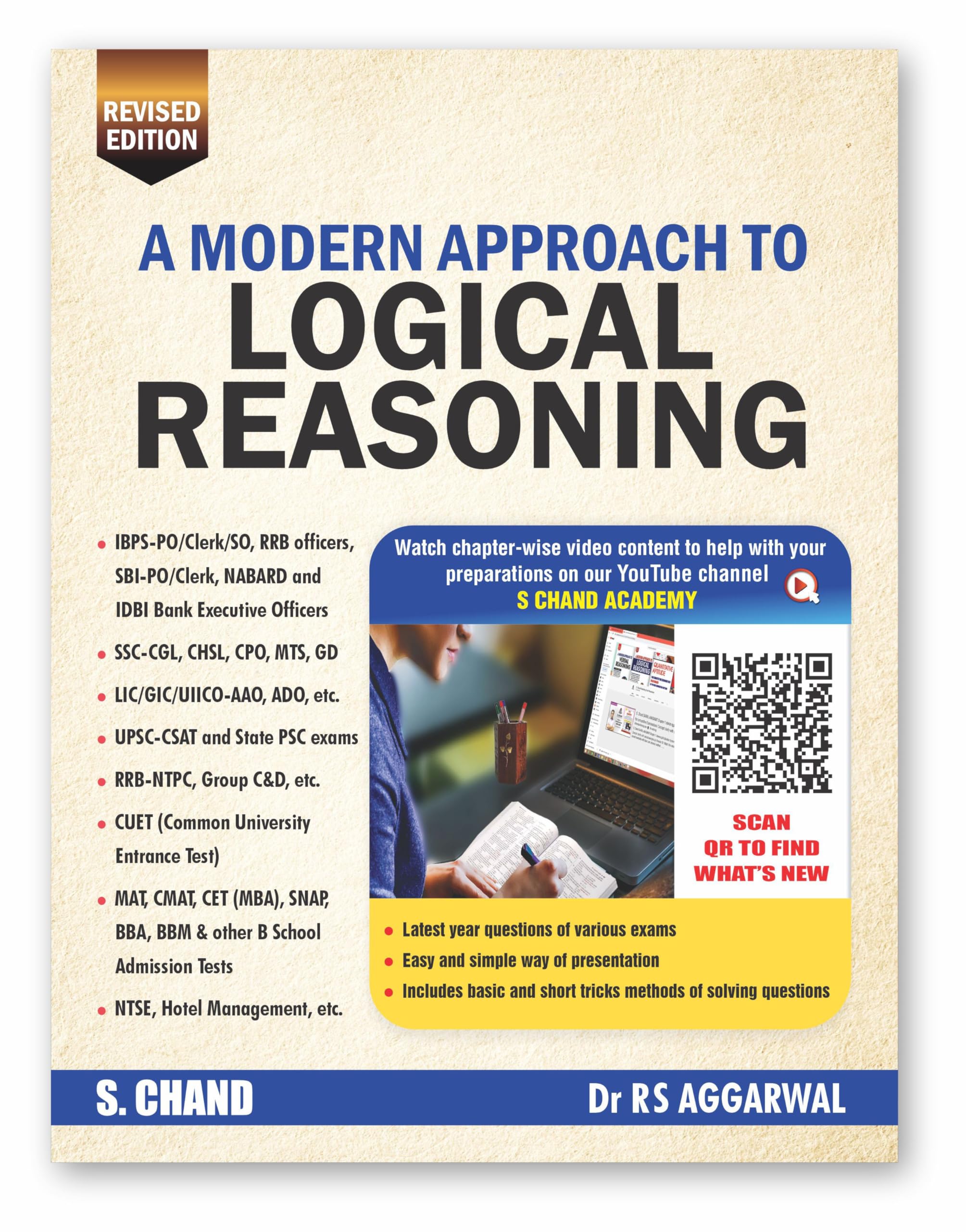 A Modern Approach to Logical Reasoning For Competitive Exam 2025 (Revised Edition Book) | Chapter wise Videos | UPSC Civil Servi