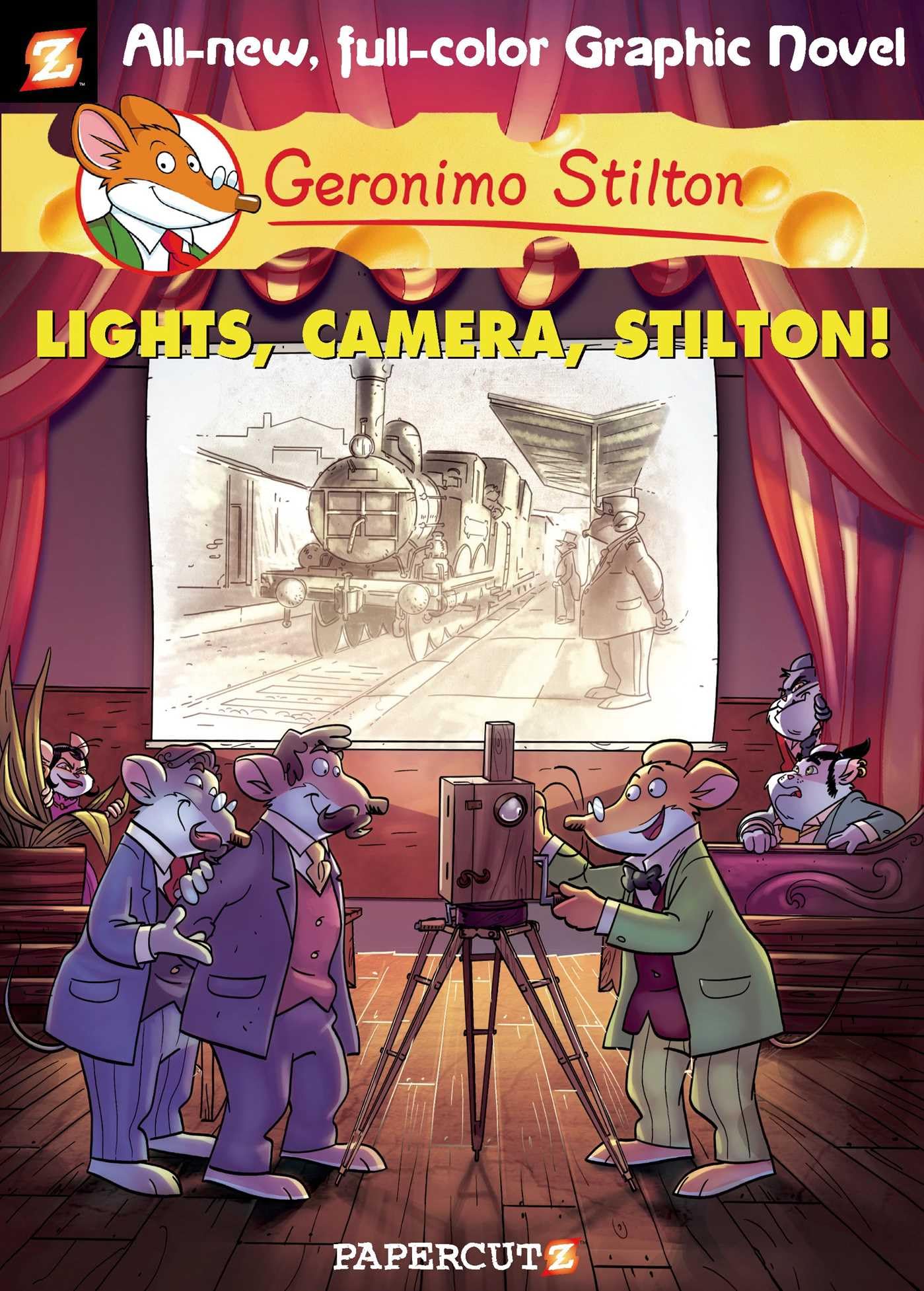 Geronimo Stilton Graphic Novels #16: Lights, Camera, Stilton!: Volume 16