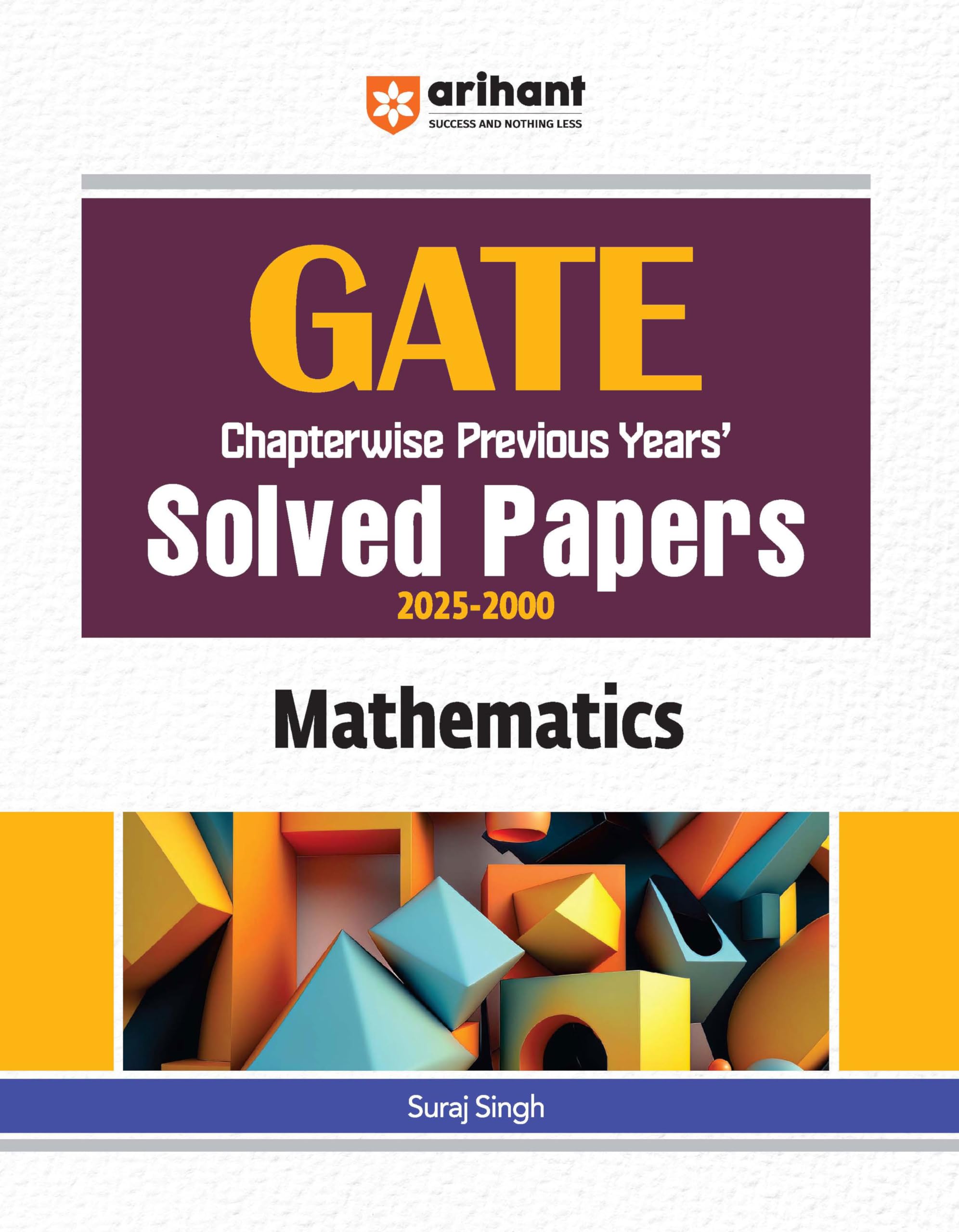 Arihant GATE Metallurgical Engineering Chapterwise Solved Papers (20252000) | GATE Previous Year Question Bank with Explanation