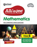 All in One Mathematics Class 8 Exam | Ganita Prakash (Part 1 & 2 ) | CBQs, Sample Papers, intext & Chapter Exercise and Clear &