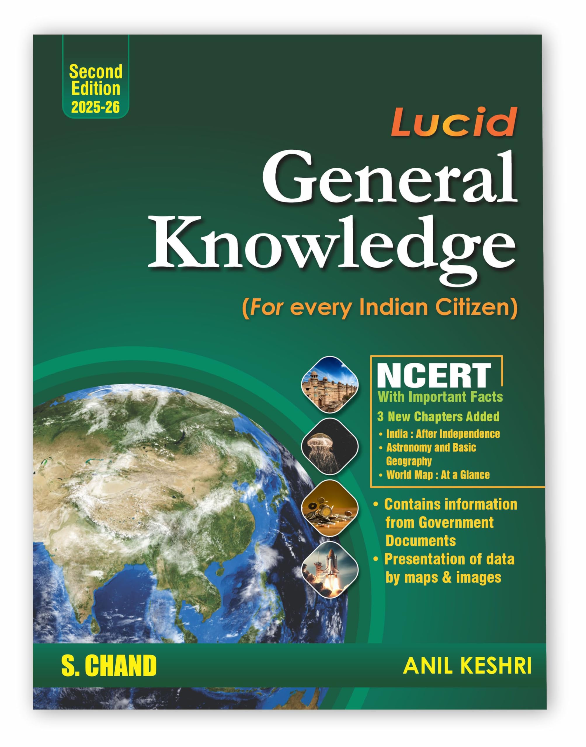 Lucid General Knowledge GK Book 2025  2026 for All Competitive Exams | Best Static GK for UPSC, SSC CGL, GD, MTS, Bank PO Clerk