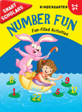 Number Fun: FunFilled Activities Book for Kindergarten Kids | Smart Scholars | Interactive and Learning | Engaging | Made Fun ;