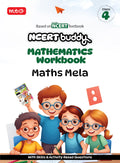 MTG NCERT Buddy Mathematics Workbook (Maths Mela) For Class 4 | NCERT Worksheet | Based on New NCERT Textbook with Skills & Acti