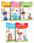 My First Copy to Colour  Cartoons, Monster, Sports, Toys and Fairy & Princess : Art book for children, Childrens copy colouri