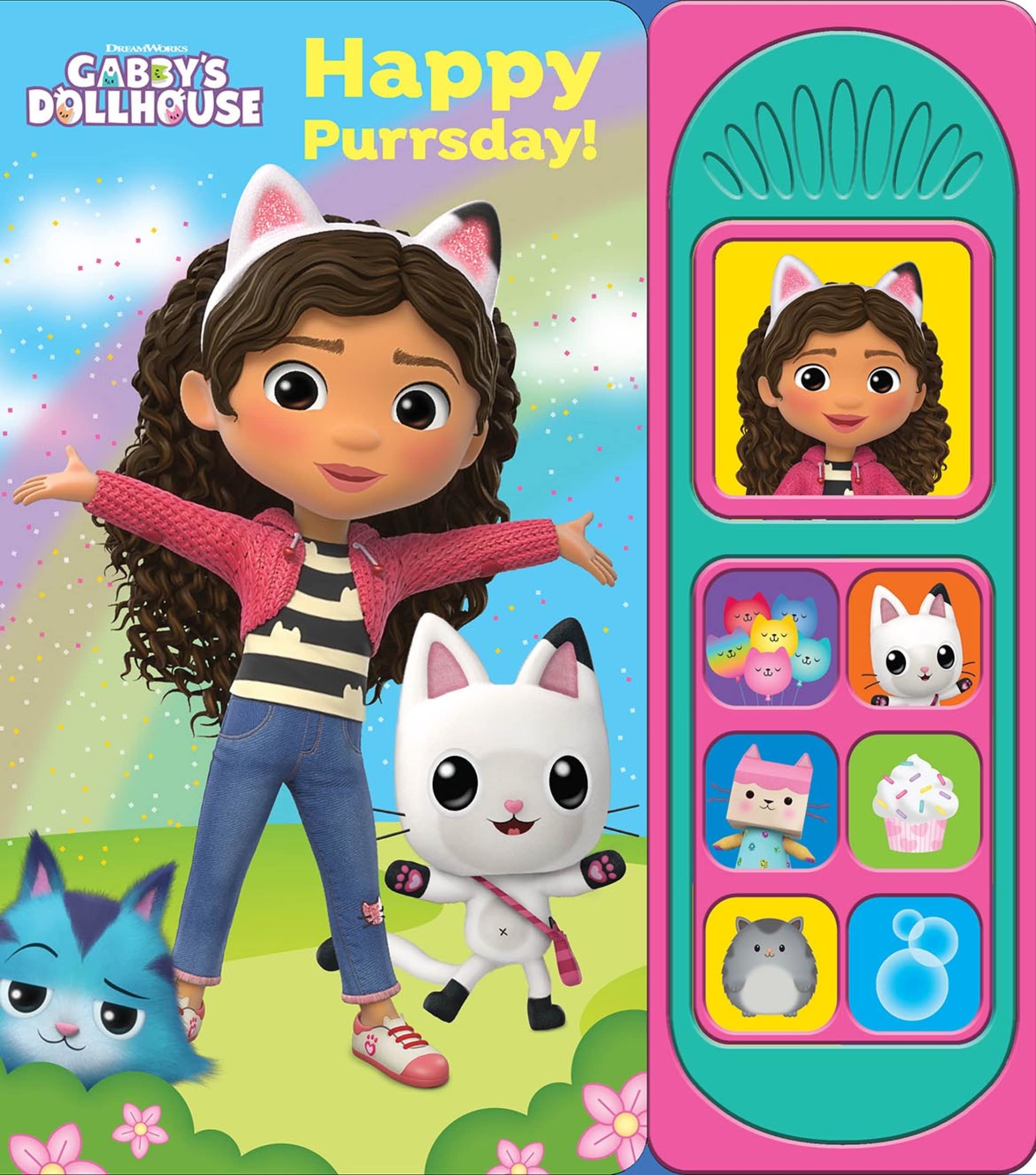Gabbys Dollhouse  Happy Purrsday! Little Sound Book  PI Kids