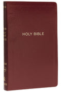 NKJV, Thinline Reference Bible, LeatherLook, Burgundy, Red Letter, Comfort Print: Holy Bible, New King James Version