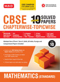 Mtg Cbse 10 Years (20252016) Chapterwise Topicwise Solved Papers Class 10 Mathematics Standard  Cbse Champion For 2026 Exam | 