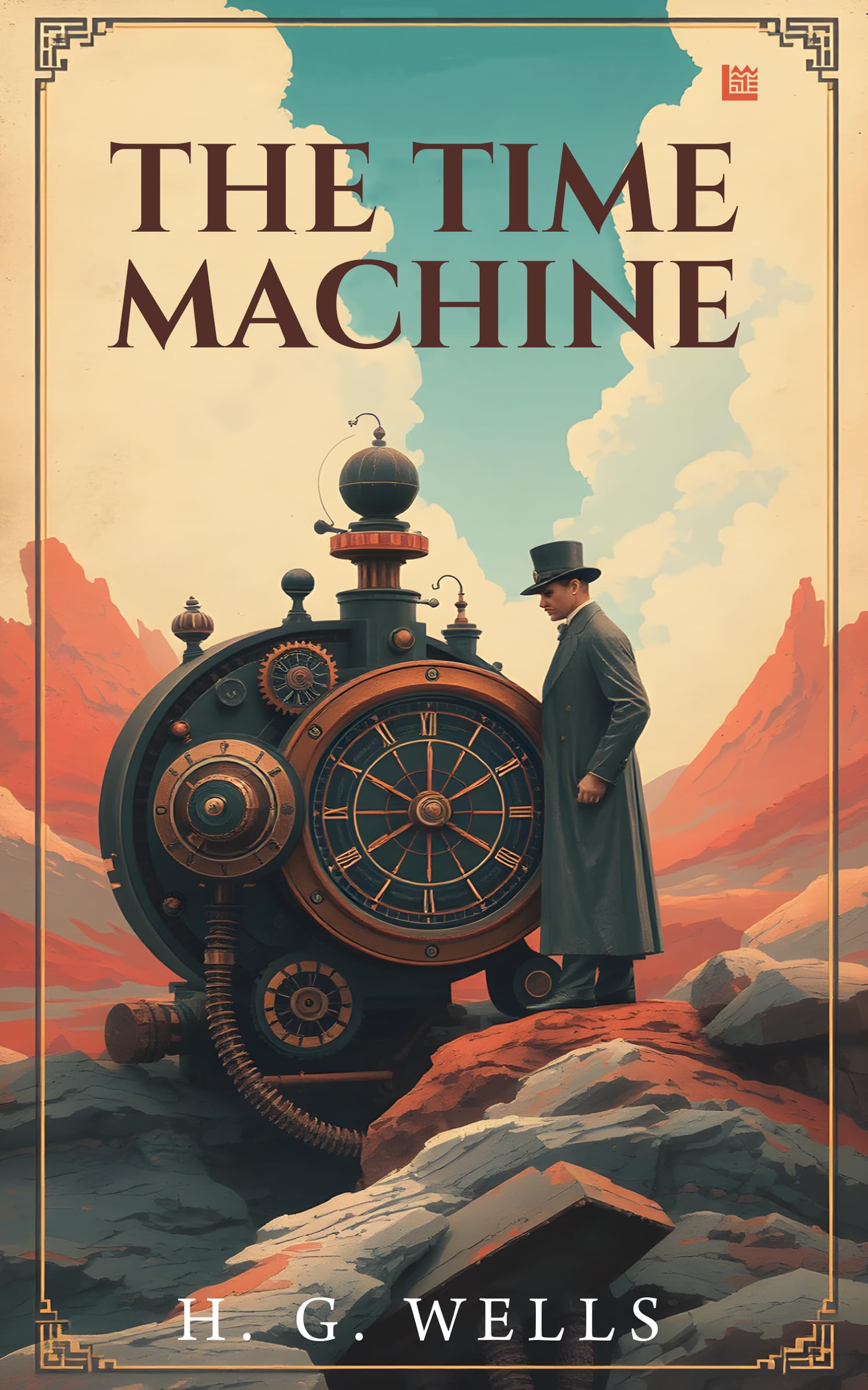 The Time Machine By H G Wells [Premium Paperback] Fiction books | Classic Literature Books & Novels | Science fiction books for 