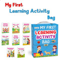 My First Picture Activity Library Bag : Learning book for kids, Children learning activity book, Educational picture books with 