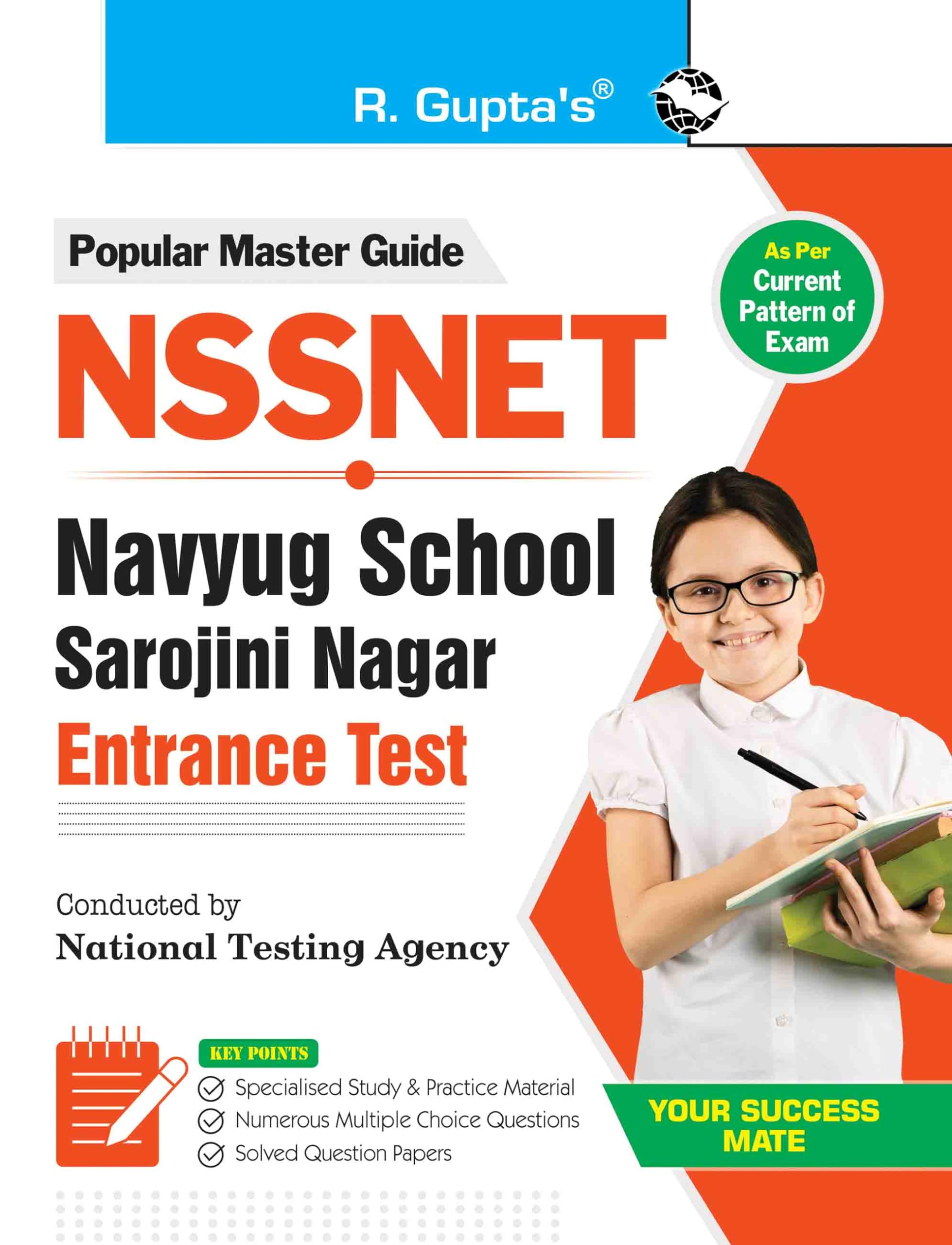 NSSNET: Navyug School Sarojini Nagar Entrance Test Guide (for Class VI & VII)