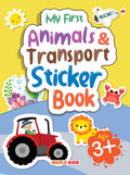My First Sticker Book  Animals and Transport  Activity Book for Kids with 100+ stickers  Age 3+