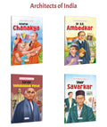 Great Indian Leaders: Acharya Chanakya, Dr. B.R. Ambedkar, Sardar Vallabhbhai Patel and Veer Savarkar : Indian leader tales, In