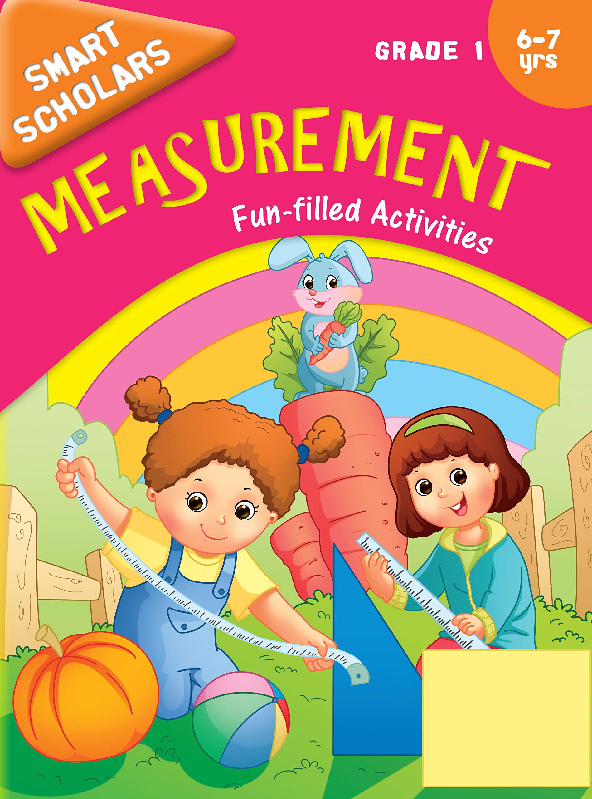 Measurement FunFilled Activity Book for Kids Grade 1: Smar Schoolars | Early Mathematics | Basic Maths Skills | Childrens Inter