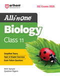 (Old Edition) Arihant All in one Biology Class 11 for ICSE Exams 2026