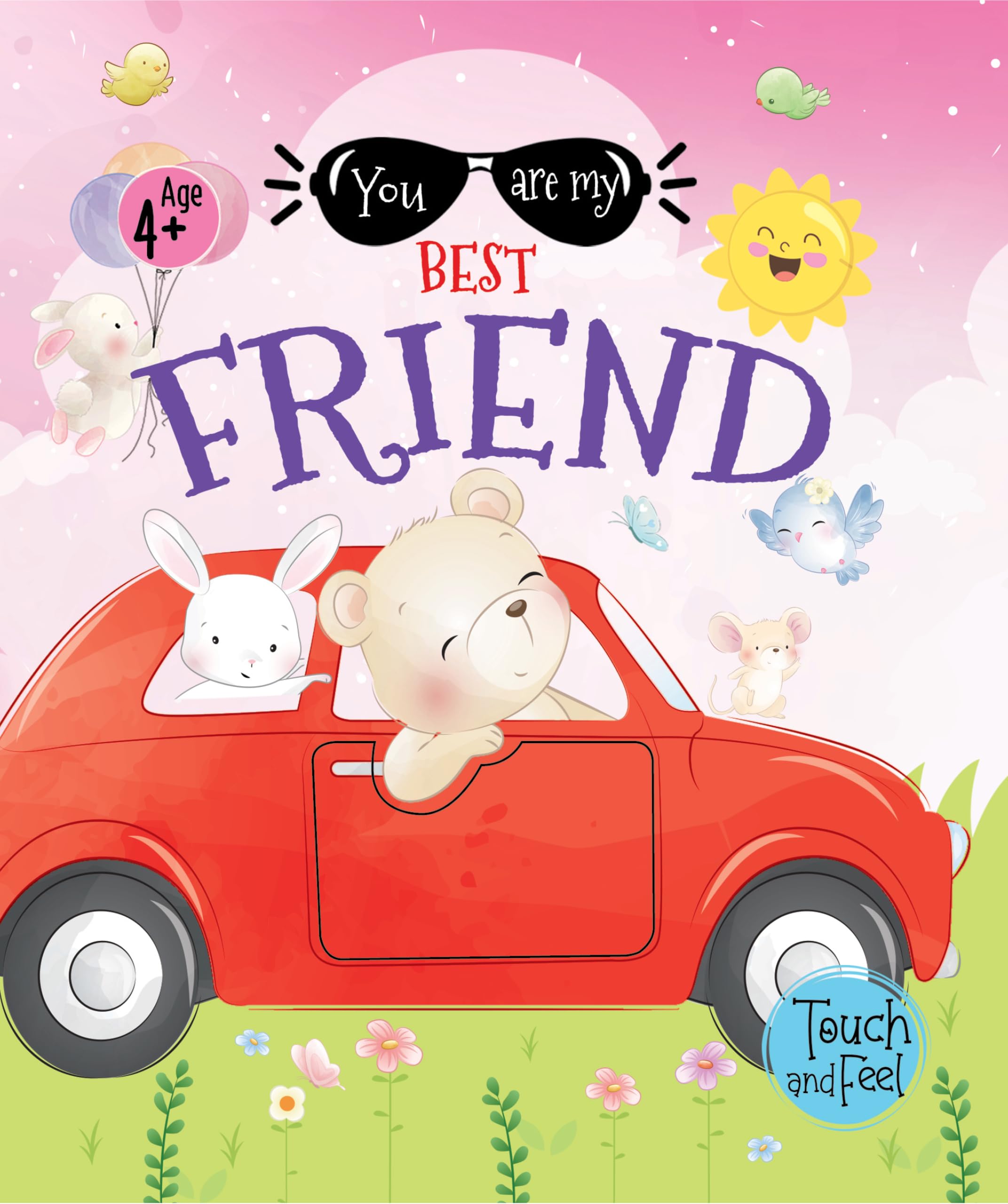 Booktopus Touch And Feel Board Book  You Are My Best Friend Sensory Book For Toddlers  Textured Baby Books For 4+ Years  Inte