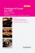 Lawmanns Contempt of Courts Act, 1971 | Bare Act with Comments (Lawmanns Series)