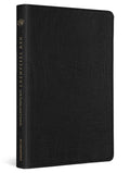 ESV New Testament with Psalms and Proverbs (Genuine Leather, Black)