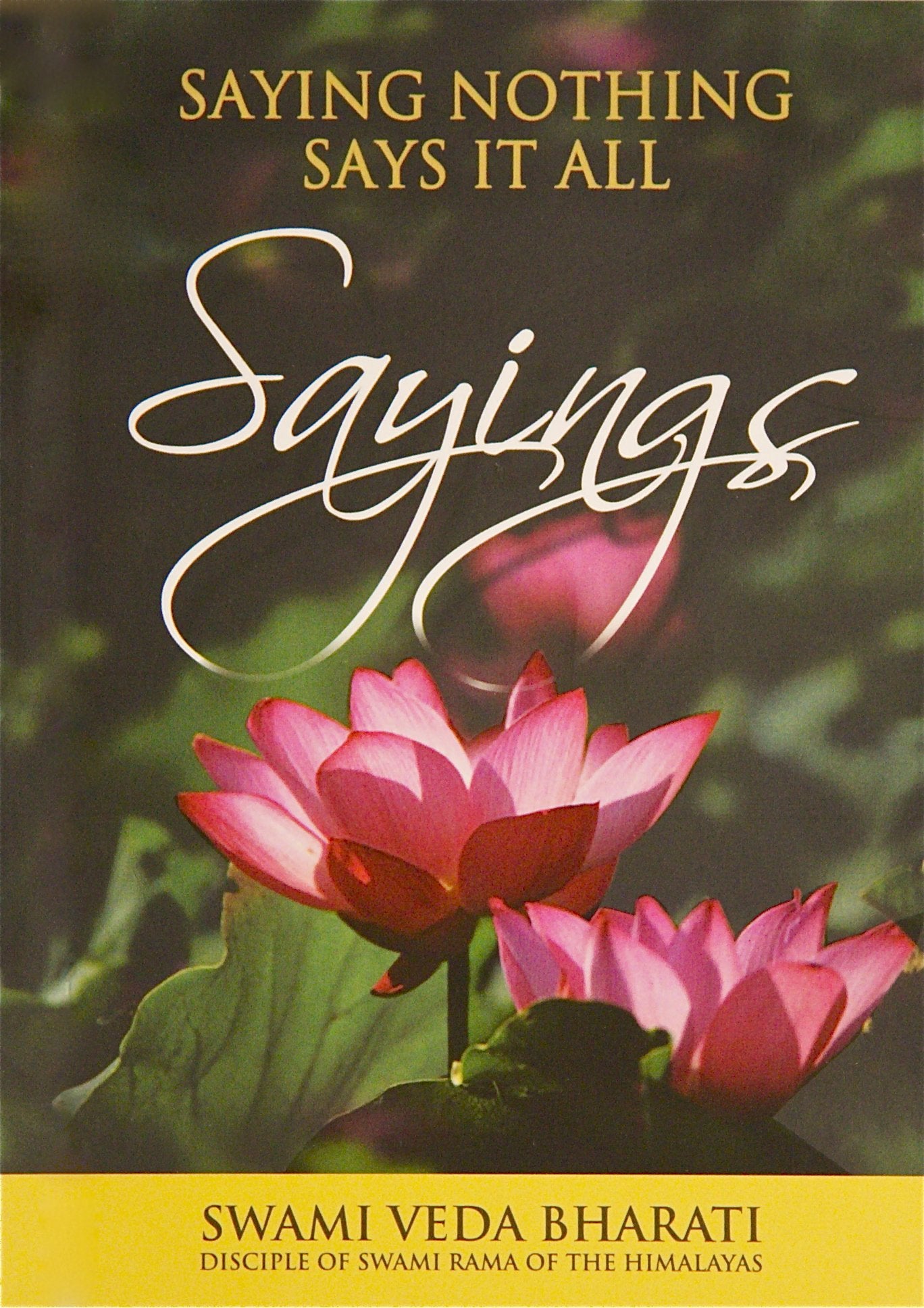 SayingsSaying Nothing Says it All
