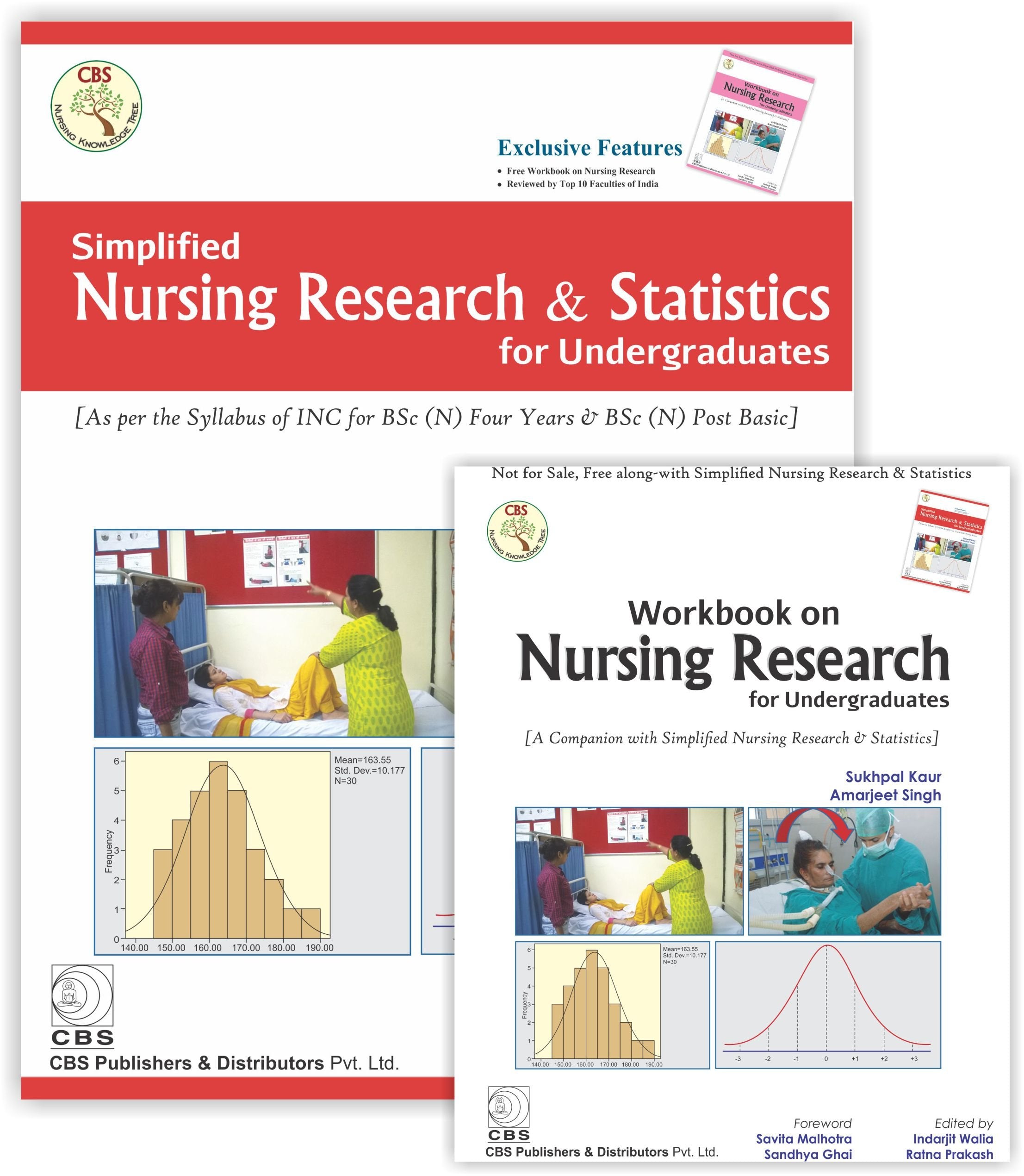 Simplified Nursing Research & Statistics For Undergraduates (With Workbook)