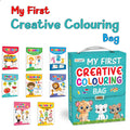 My first Picture Colouring library Bag : Learning book for kids, Educational picture books with Coloring for toddlers, Collectio