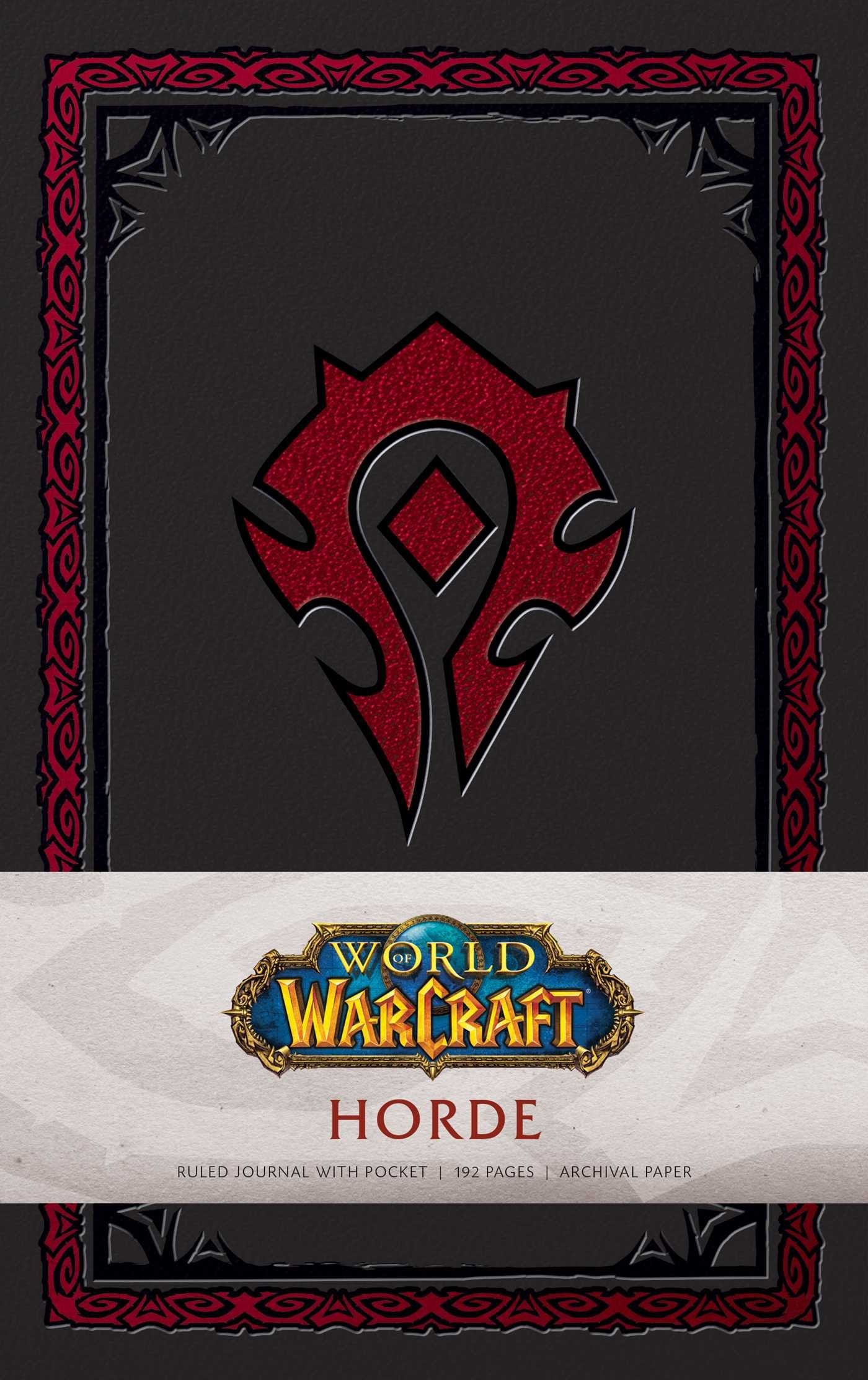 World Of Warcraft: Horde Hardcover Ruled Journal (Gaming)