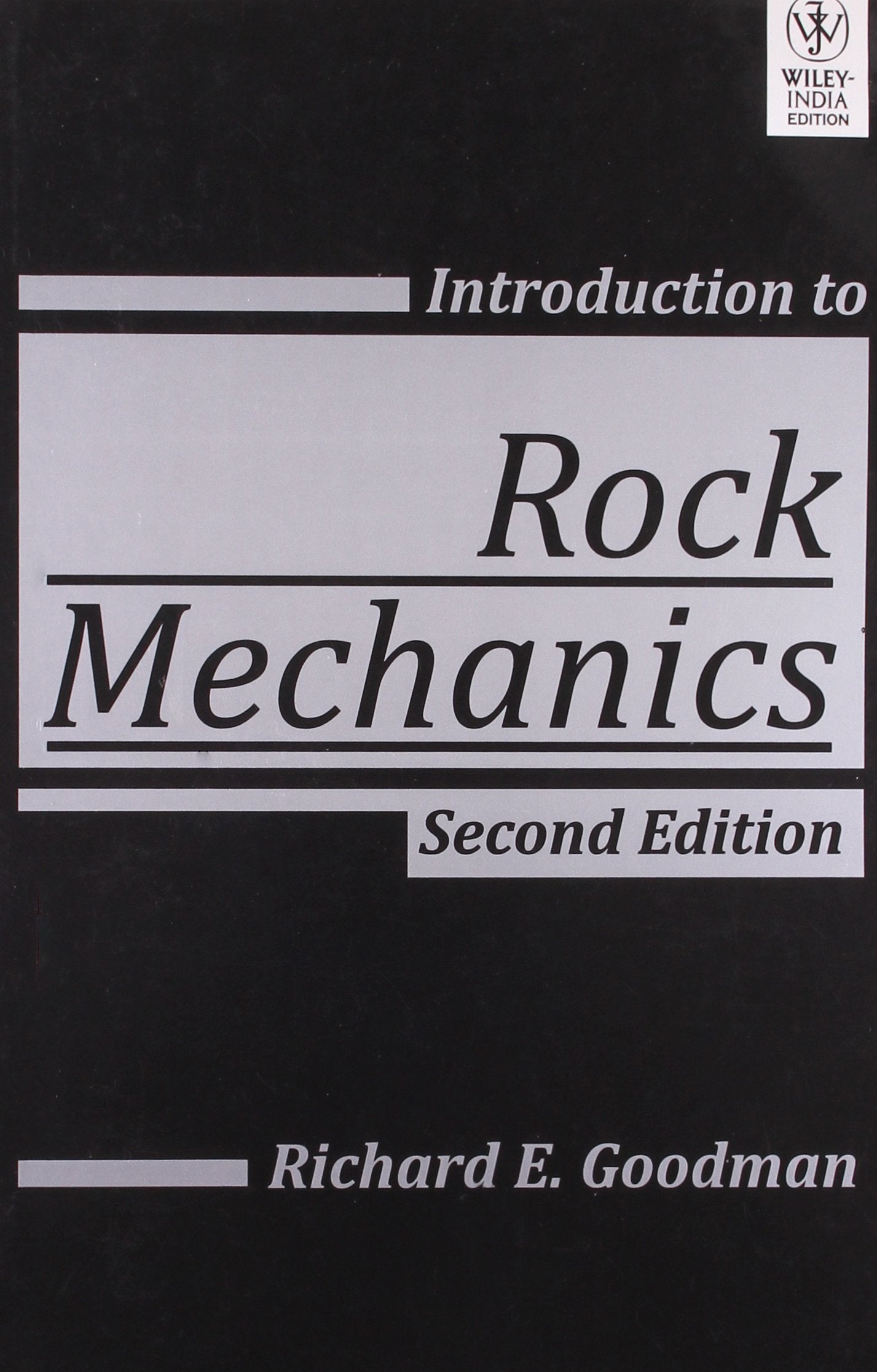 Introduction To Rock Mechanics 2Ed (Pb 2018)