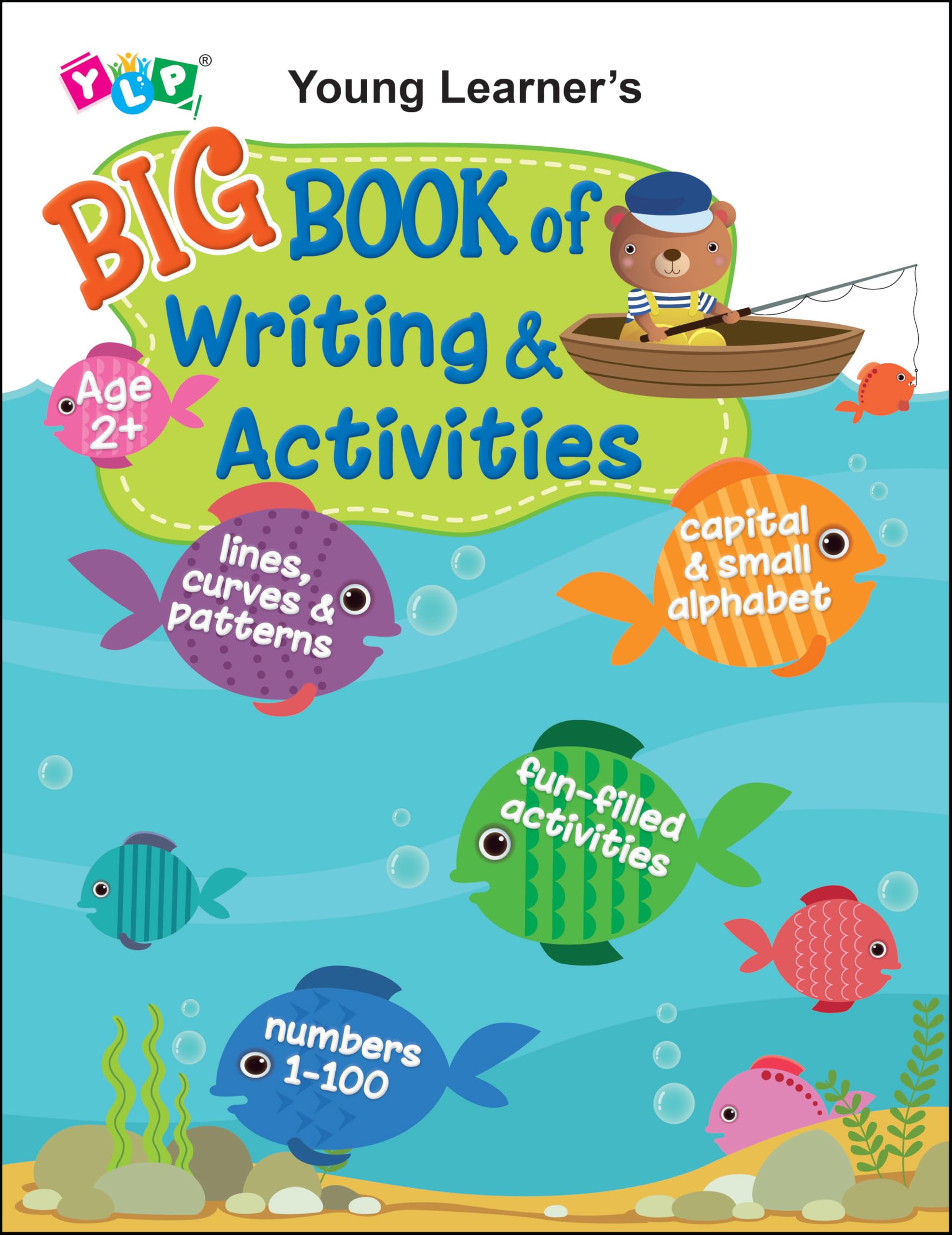 Big Book Of Writing & Activities: Activity Book For Age 2+ | Early Learning Activities For Children | Develop Pencil Control & E