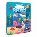 Under the Ocean Window Cut Board Book : Educational Picture Book for Kids, Early Learning Board Book with Sea Animals, Fun Wind