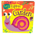 Garden: Lets Explore | Felt book | Children illustrated Book