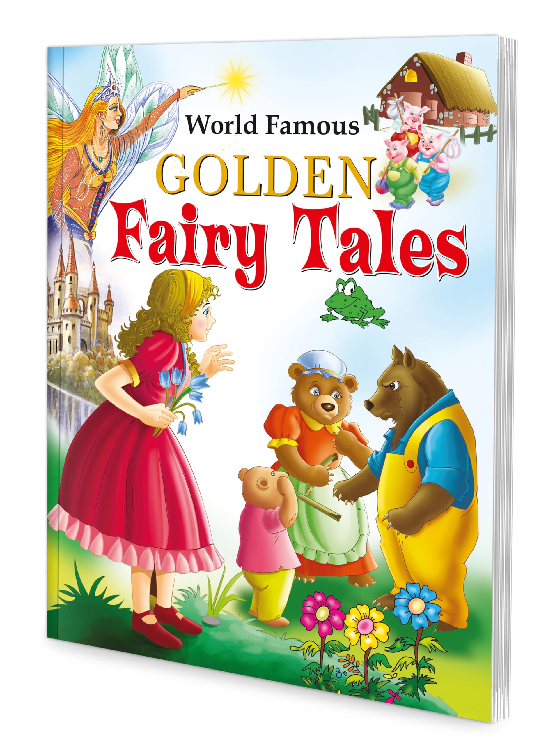 Children Story Books : World Famous Golden Fairy Tales
