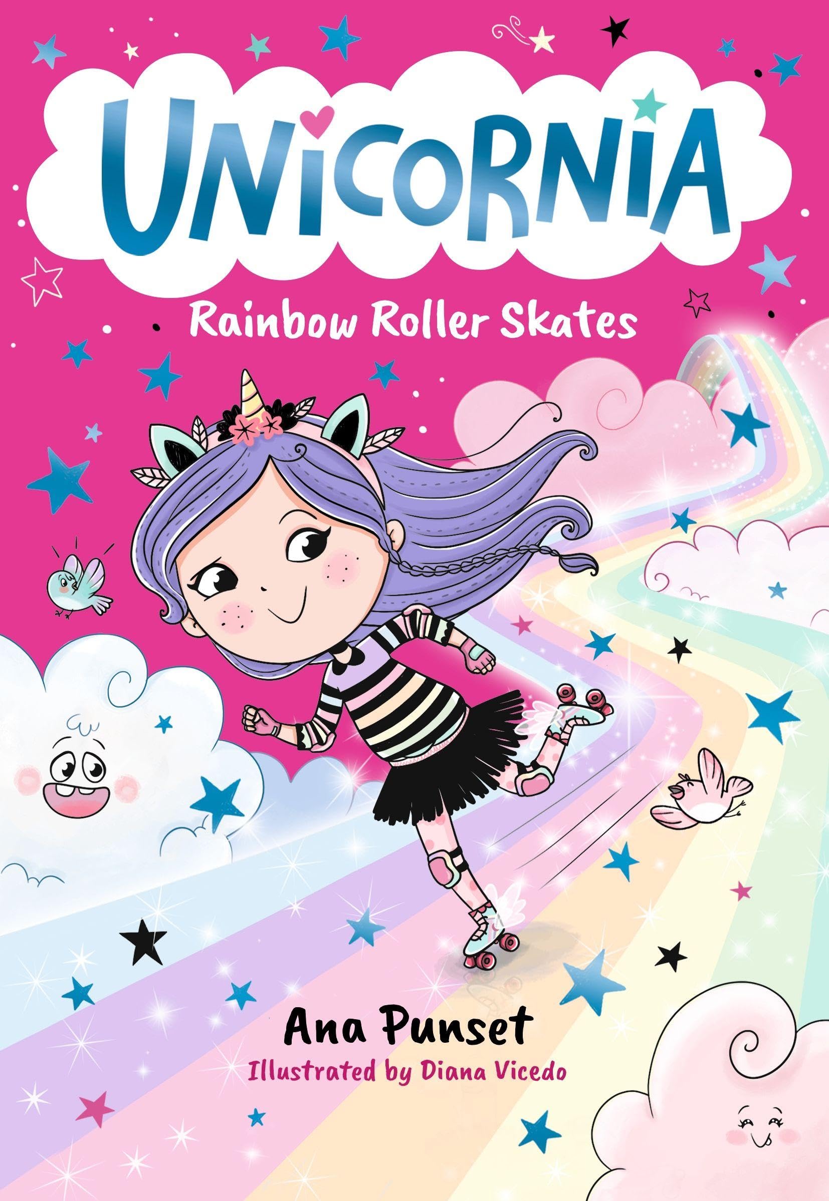 Unicornia: Rainbow Roller Skates: The bestselling illustrated magical unicorn series for kids aged 58, perfect for partybag pr