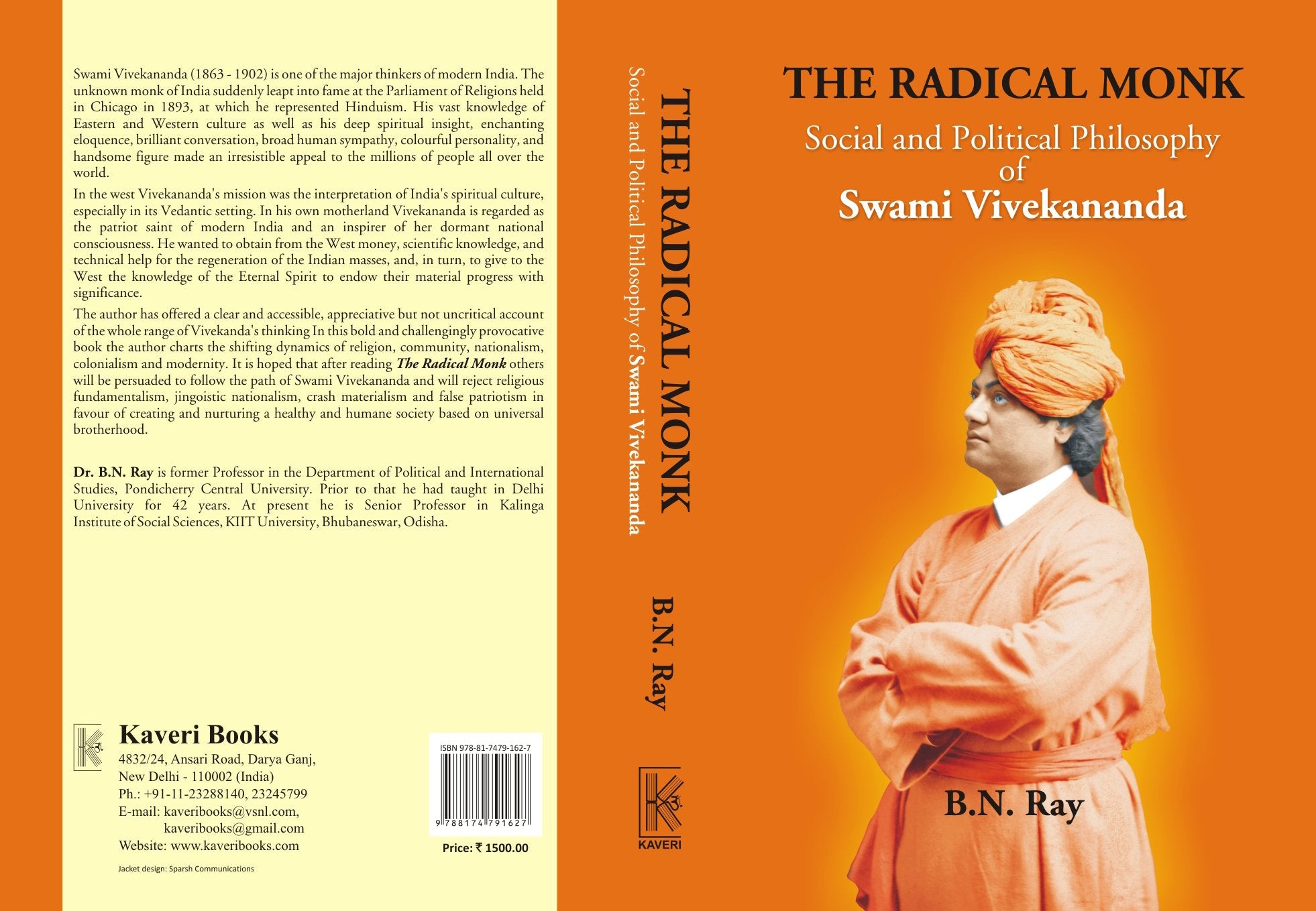 The Radical Monk: Social and Political Philiosophy of Swami Vivekanand